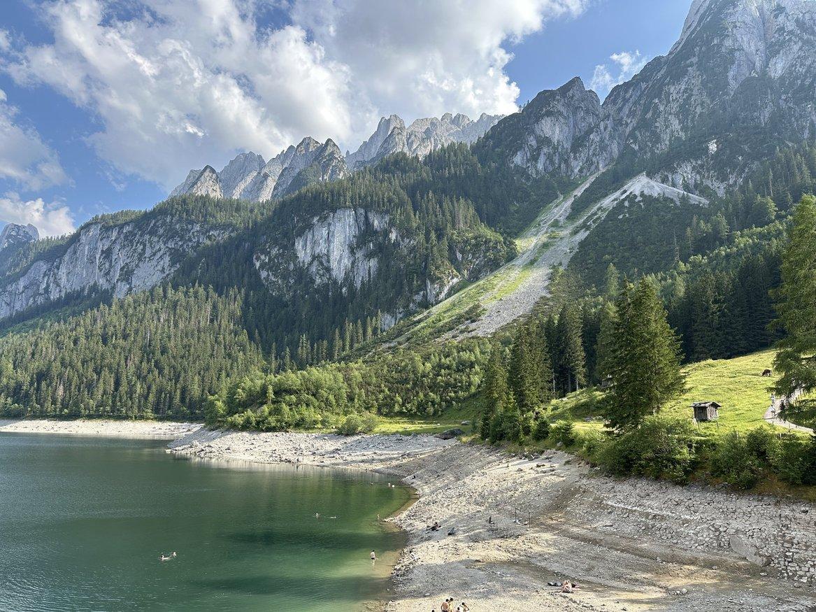 Gosausee and the Dachstein mountains on June 30, 2026.