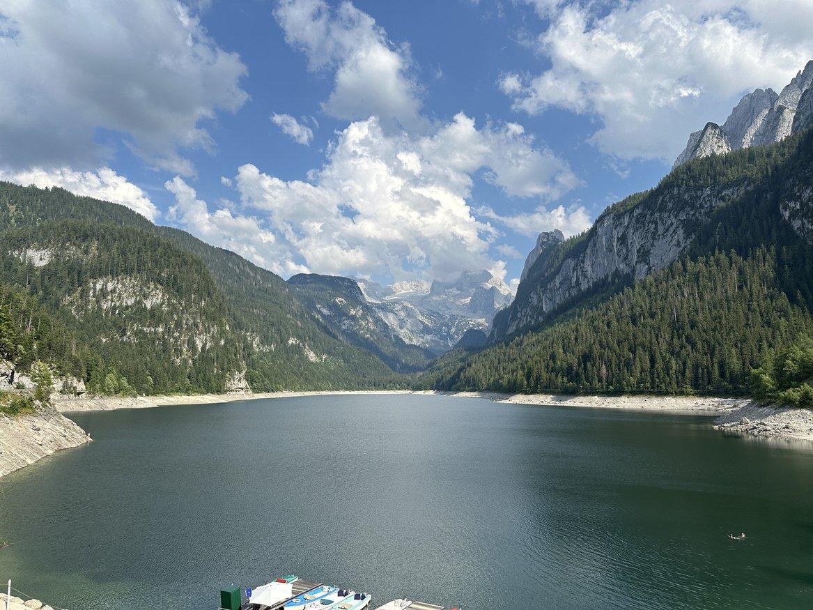 Gosausee and the Dachstein mountains on June 30, 2026.