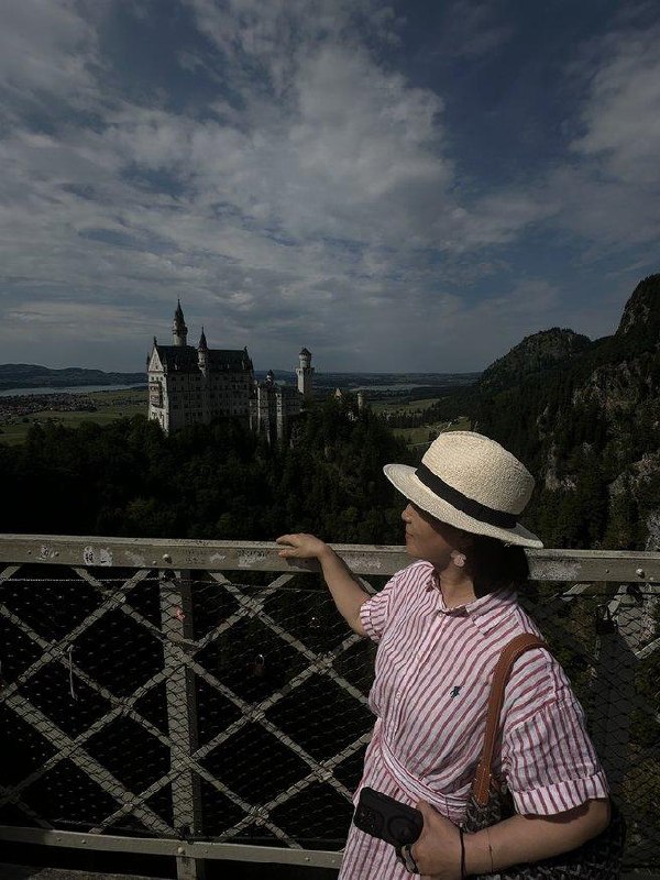 Neuschwanstein Castle and the Bavarian Alps on June 28, 2026.