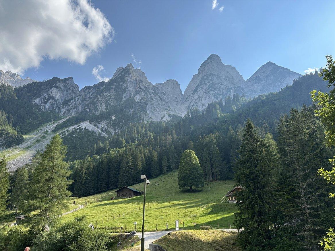 Gosausee and the Dachstein mountains on June 30, 2026.